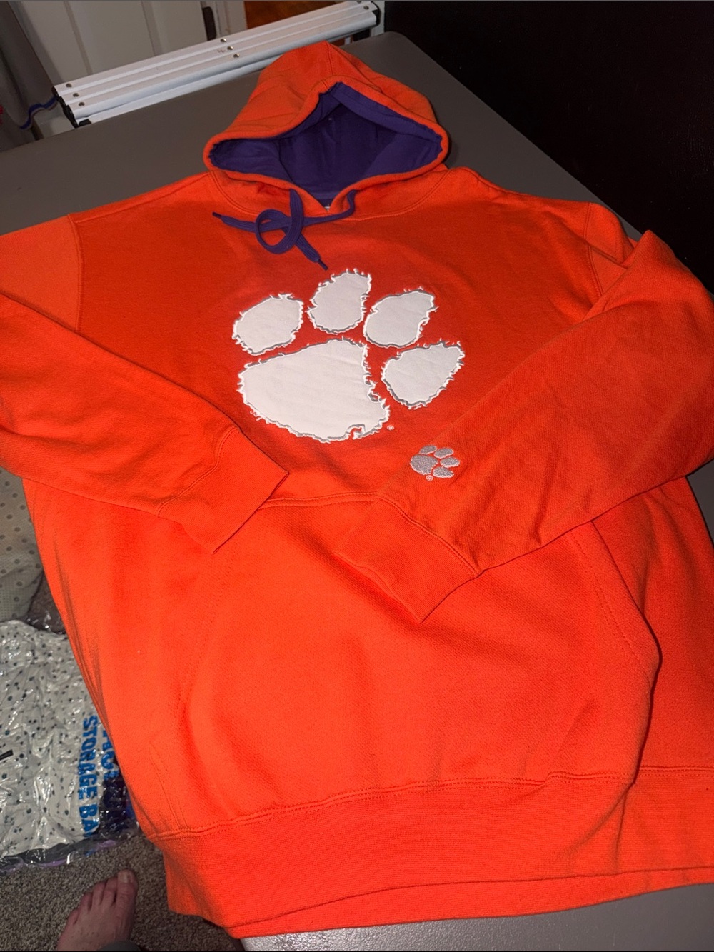Clemson Pullover Hoodie by E5 in men’s size XL